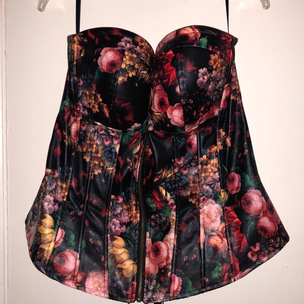 Torrid Floral Corset